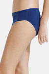 Zivame Anti-Microbial Low Rise Full Coverage Bikini Panty (Pack of 3) - Multicolor — thumbnail 4